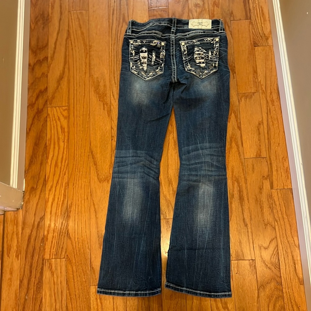 MissMe Jeans 26, barley worn, used, standard, boot, cut, from smoke-free home